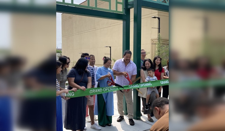 Seattle Celebrates Unveiling of "Through" Art Piece by Kalina Chung in Little Saigon's New Hoa Mai Park