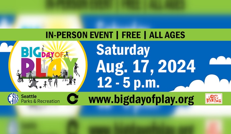 Seattle Set to Celebrate Diversity and Wellness with Big Day of Play 2024 at Rainier Playfield