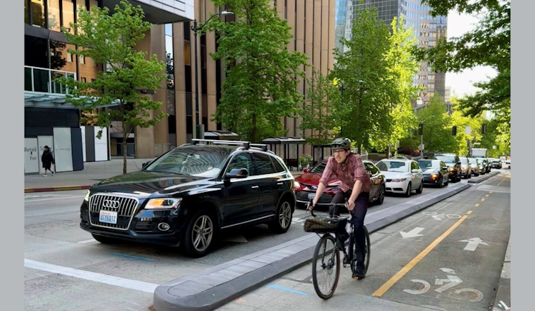 Seattle Unveils Upgraded 4th Ave Protected Bike Lane, Promising Safer Commutes Through Downtown and Belltown