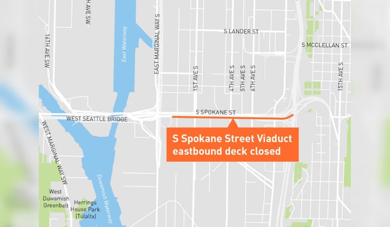 Seattle's South Spokane Street Viaduct Undergoes Critical Repairs, Traffic Reroutes and Night Closures Expected