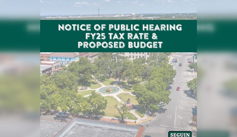 Seguin Residents to Voice Opinions on Proposed Tax Hike at Upcoming City Council Hearing