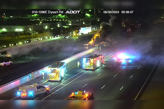 Semi-Truck Driver Killed, Two Injured in Fiery I-10 Collision Near Dysart Road, Impairment Suspected
