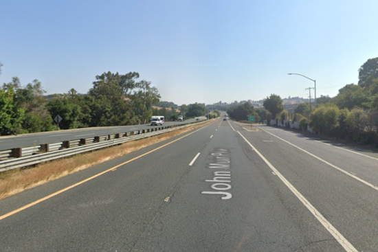 Single-Vehicle Crash on SR-4 Near Franklyn Canyon Road Causes Highway Shutdown, Driver Escapes Serious Injury