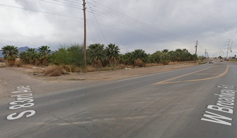 Spectacular Blaze Engulfs Over 100 Palm Trees at Tolleson Farm Amid Storm