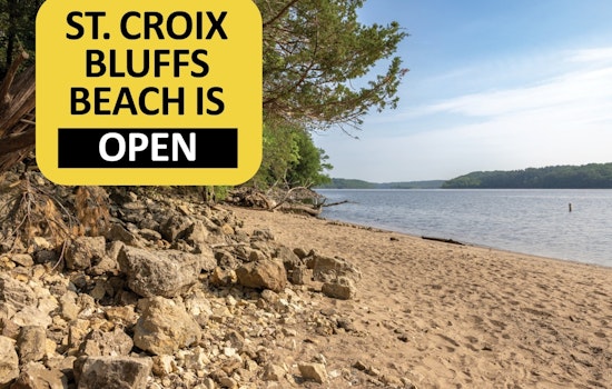 St. Croix Bluffs Beach Reopens with Caution Advised Amid Blue-Green Algae Concerns