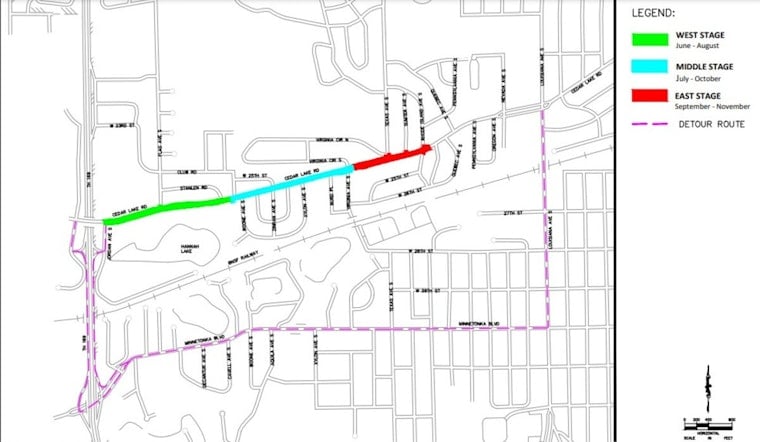 St. Louis Park Commuters Brace for Traffic Disruptions from Cedar Lake Road and Minnetonka Boulevard Closures