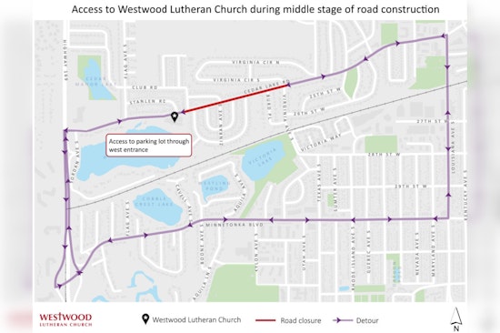 St. Louis Park Roadwork Advances, Cedar Lake Road Closure and Traffic Updates