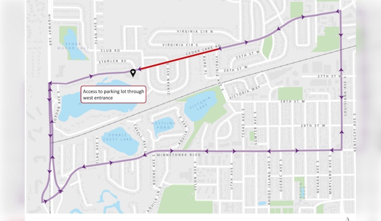 St. Louis Park Roadwork Advances, Cedar Lake Road Closure and Traffic Updates