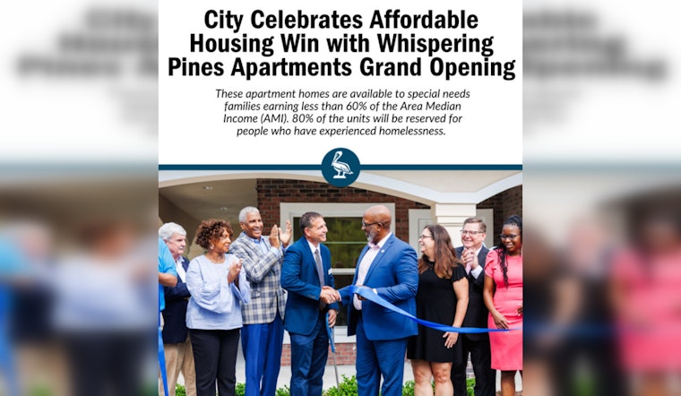 St. Petersburg Unveils Whispering Pines Apartments, Expanding Affordable Housing Options