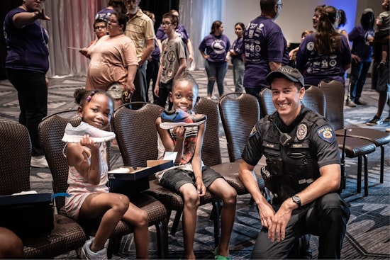 Step N2 Success, Round Rock Police Fit 800+ Students with New Shoes in Community Unity Event