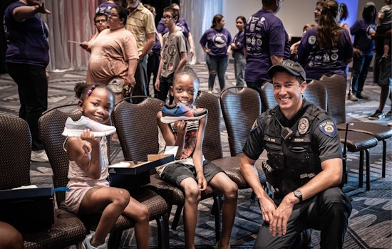 Step N2 Success, Round Rock Police Fit 800+ Students with New Shoes in Community Unity Event