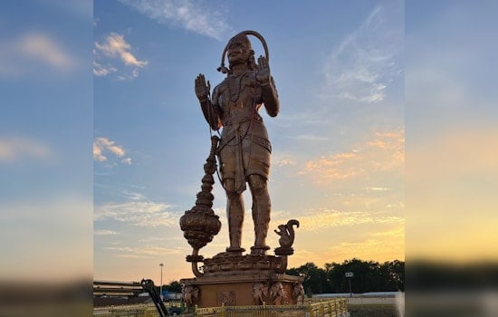 Sugar Land Unveils Majestic 90-Foot Hanuman Statue as New Cultural Landmark Amid Minor Tensions