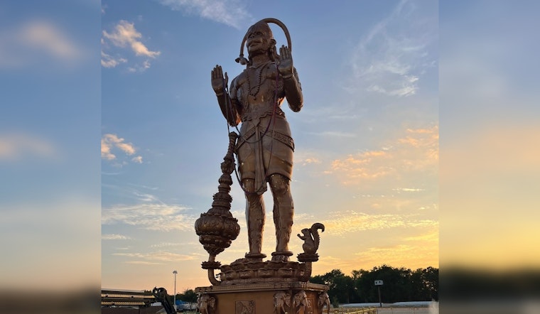 Sugar Land Unveils Majestic 90-Foot Hanuman Statue as New Cultural Landmark Amid Minor Tensions