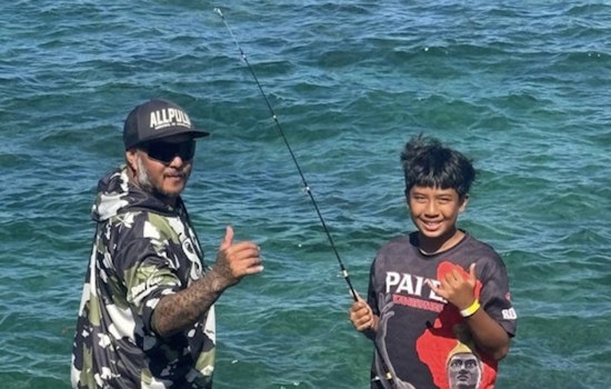 Sunny Skies and Community Ties at the South Kohala Keiki Fishing Derby Attracts Families and Law Enforcement for a Day of Wholesome Fun