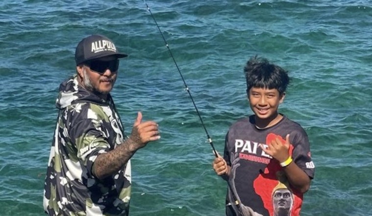 Sunny Skies and Community Ties at the South Kohala Keiki Fishing Derby Attracts Families and Law Enforcement for a Day of Wholesome Fun