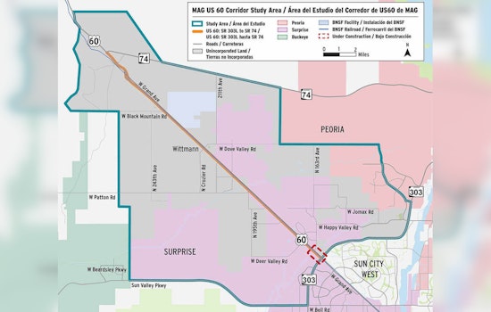 Surprise and Peoria Residents Invited to Open House on US 60 Corridor's Future Transport Plans