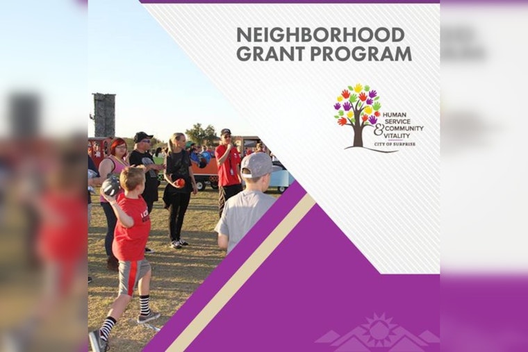 Surprise City Council Fuels Neighborhood Projects with New Grant Program for Fiscal Year 2025