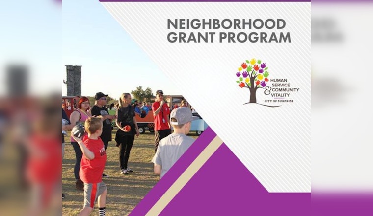 Surprise City Council Fuels Neighborhood Projects with New Grant Program for Fiscal Year 2025