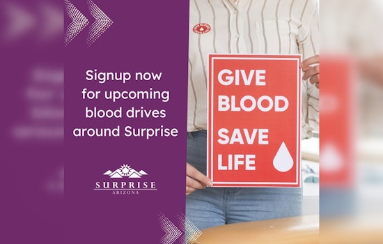 Surprise City Joins Forces with Vitalant for Life-Saving Blood Drives, Donors to Receive Halloween-Themed Thank-You Gift