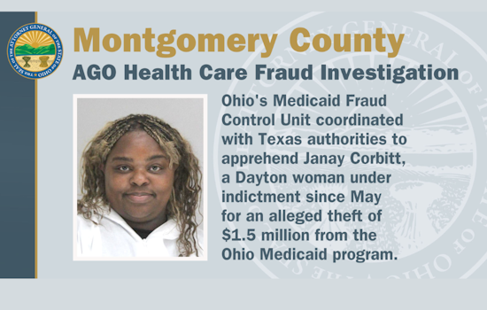 Suspected Medicaid Fraudster Arrested in Dallas, Accused of Stealing $1.5 Million from Ohio Medicaid