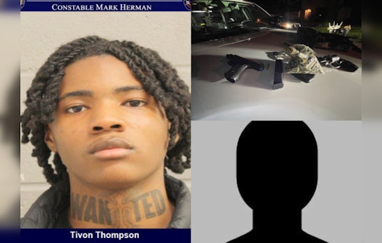 Suspects Detained in Harris County, One Charged with Illegal Weapon and Marijuana Possession