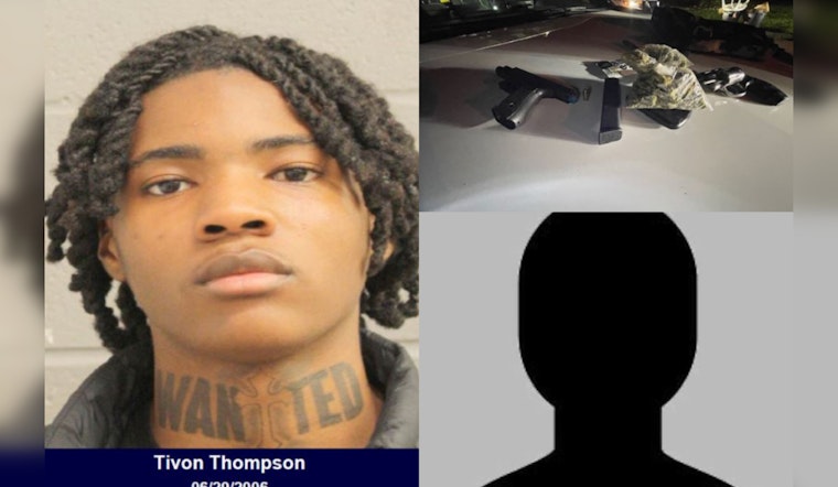 Suspects Detained in Harris County, One Charged with Illegal Weapon and Marijuana Possession