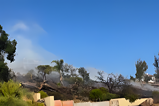 Swift Action by Fire Crews Successfully Contains Vegetation Fire in Santa Rosa's Fountaingrove Area