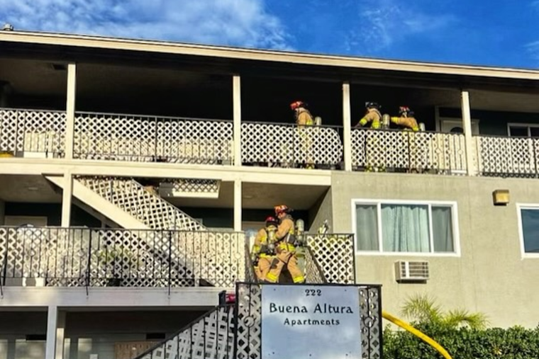 Swift Action by North County Firefighters Contains Fallbrook Apartment Blaze, Two Displaced