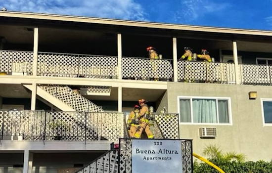 Swift Action by North County Firefighters Contains Fallbrook Apartment Blaze, Two Displaced