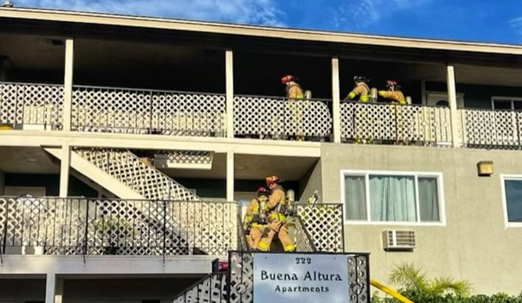 Swift Action by North County Firefighters Contains Fallbrook Apartment Blaze, Two Displaced