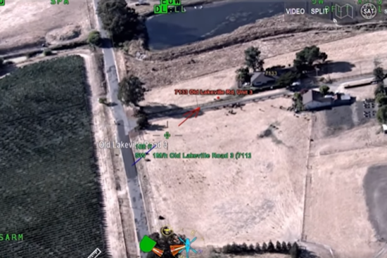 VIDEO: Swift Action by Sonoma Emergency Services and Sheriff's Helicopter Prevents Spread of Fire on Old Lakeville Road