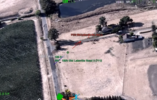 VIDEO: Swift Action by Sonoma Emergency Services and Sheriff's Helicopter Prevents Spread of Fire on Old Lakeville Road