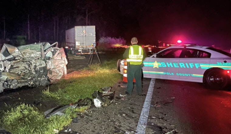 Tampa Man Fatally Injured in Head-On Collision With Semi-Truck in Polk County