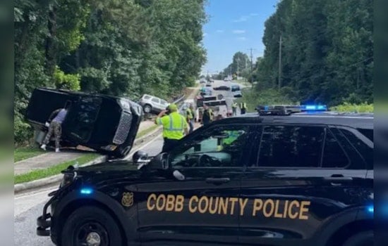 Tennessee Man Charged After Fatal Crash in Cobb County, Separate Collision Clogs Traffic Near Austell