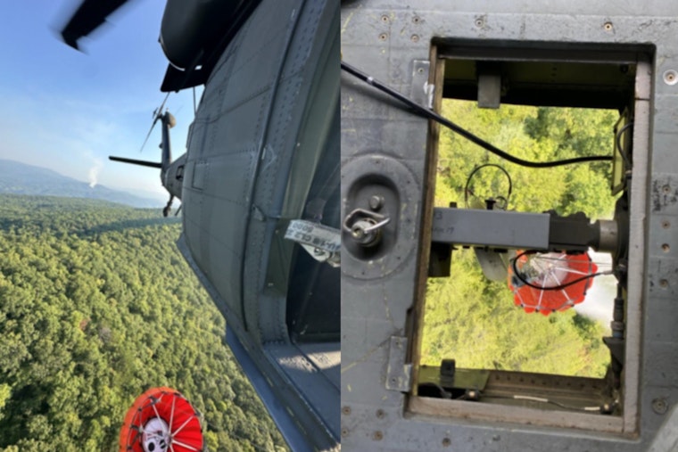 Tennessee National Guard Dispatches Blackhawks from Knoxville to Combat Great Smoky Mountains Wildfires