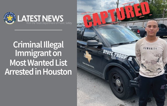 Texas' 10 Most Wanted Criminal Illegal Immigrant Caught for Aggravated Sexual Assault of a Child