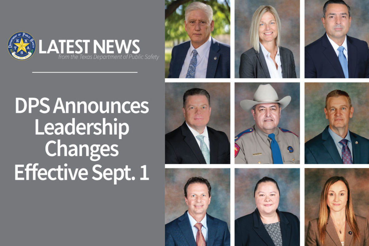 Texas DPS Announces Major Leadership Changes Amidst Retirements, New