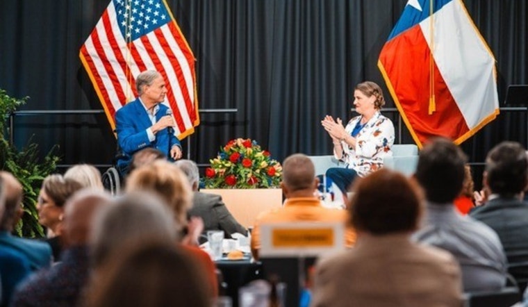 Texas Governor Greg Abbott Touts State's Economic Triumphs at Portland Chamber of Commerce Event