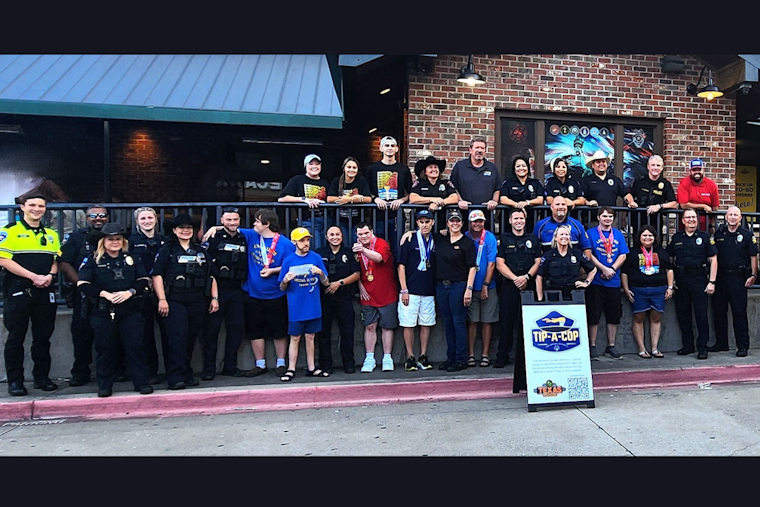 Texas Officers Swap Handcuffs for Menus to Raise Funds for Special Olympics at Local Texas Roadhouse Events