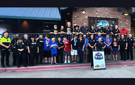 Texas Officers Swap Handcuffs for Menus to Raise Funds for Special Olympics at Local Texas Roadhouse Events