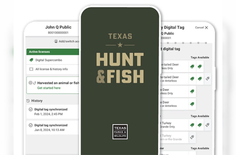 Texas Parks and Wildlife Launches Enhanced 'Texas Hunt & Fish' App for Outdoor Aficionados