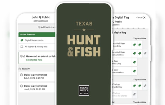 Texas Parks and Wildlife Launches Enhanced 'Texas Hunt & Fish' App for Outdoor Aficionados