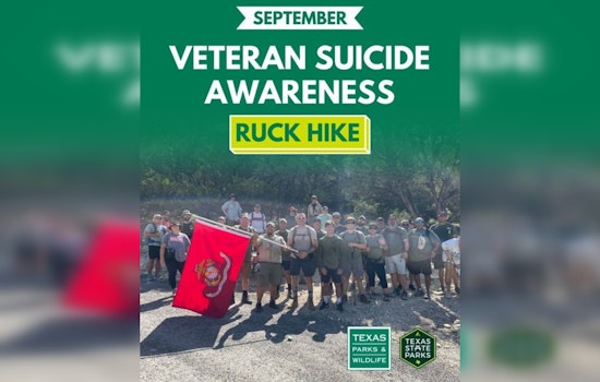Texas State Parks to Host Second Annual Veteran Suicide Awareness Hike, Featuring Diverse Range of Healing Activities