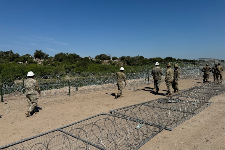 Texas Strengthens Border with Tripled Razor Wire as Part of Operation Lone Star, Claims Illegal Crossings Down by 85%