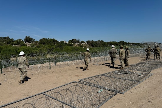 Texas Strengthens Border with Tripled Razor Wire as Part of Operation Lone Star, Claims Illegal Crossings Down by 85%