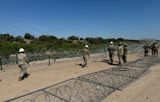 Texas Strengthens Border with Tripled Razor Wire as Part of Operation Lone Star, Claims Illegal Crossings Down by 85%