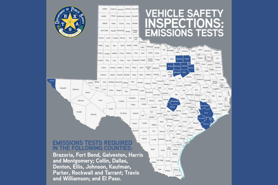 Texas to Cease Mandatory Non-Commercial Vehicle Safety Inspections in 2025, Emissions Testing to Continue in Major Cities