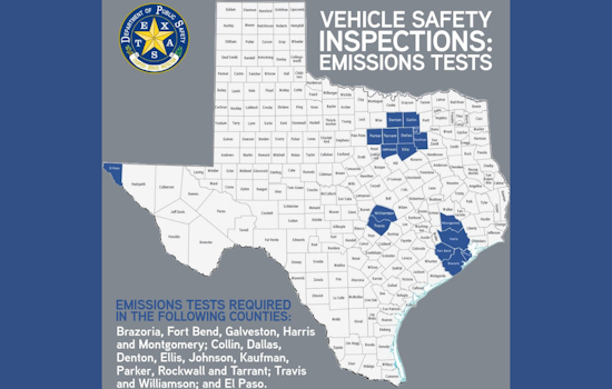 Texas to Cease Mandatory Non-Commercial Vehicle Safety Inspections in 2025, Emissions Testing to Continue in Major Cities