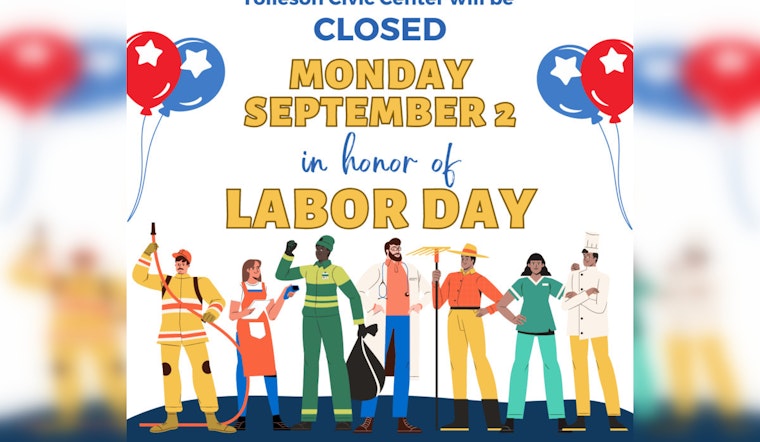 Tolleson City Offices to Close for Labor Day, Emergency Services to Remain Operational