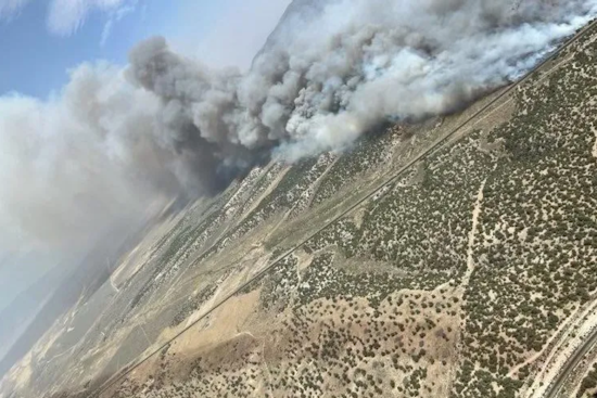Tooele County's Boulter Fire Remains Uncontained After Scorching 2,300 Acres, Favorable Conditions Aid Firefighters